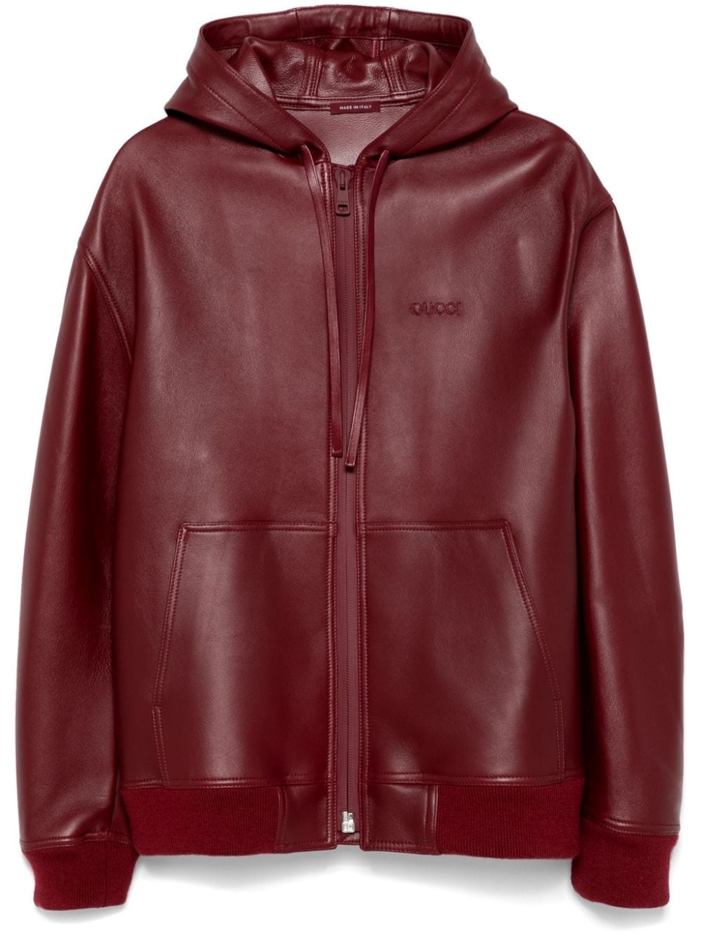 logo-embroidered jacket - 1