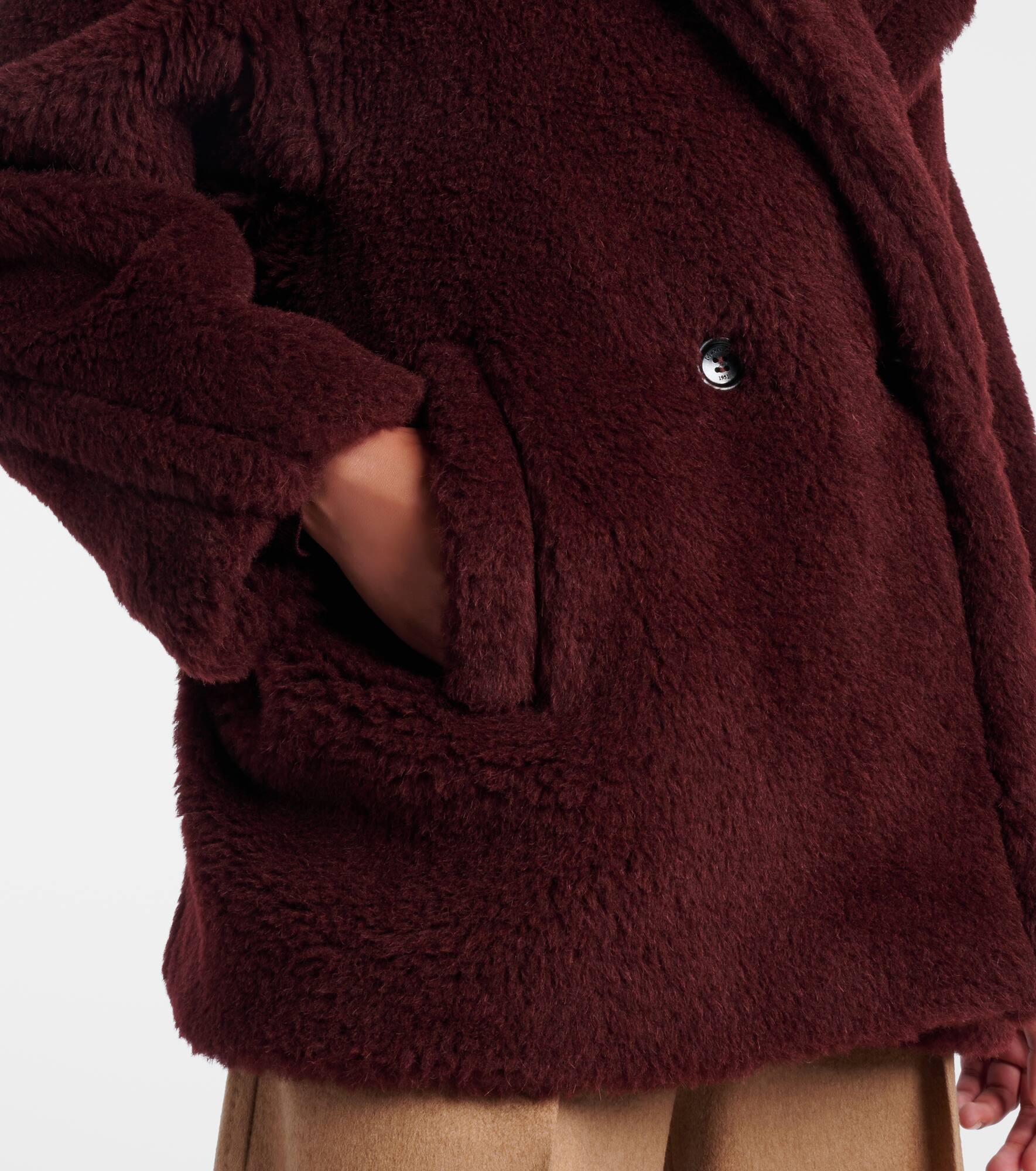 Olga apaca, wool and silk peacoat - 5