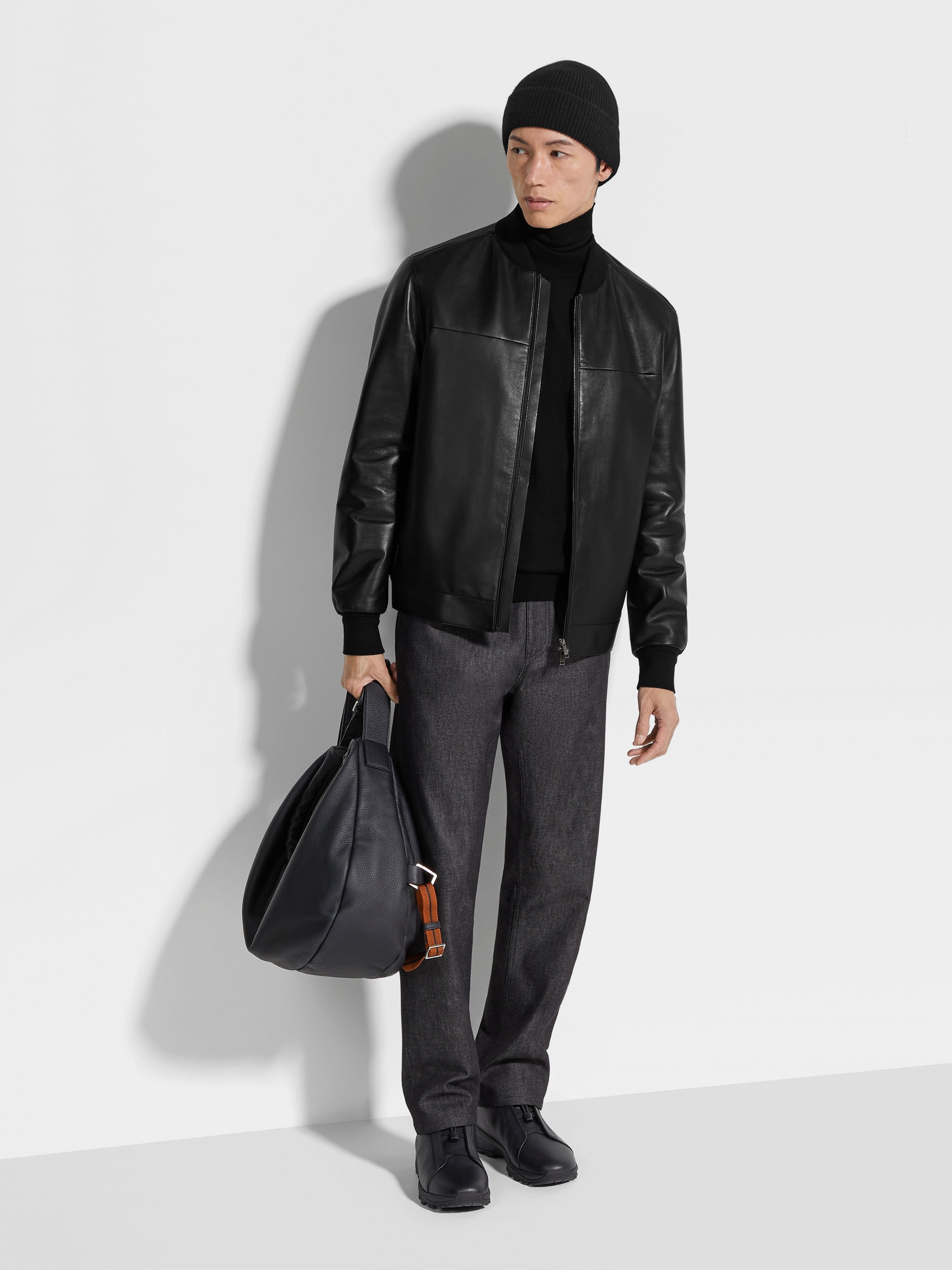 NAPPA LEATHER BOMBER - 2