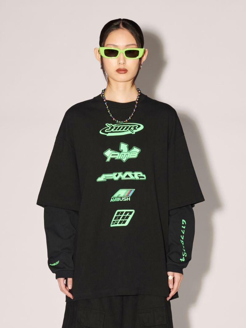 Mix Long Sleeve T-Shirt - 5