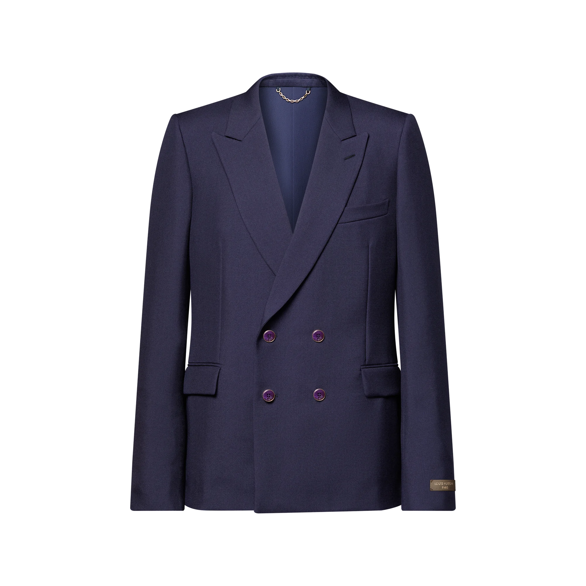 Double-Breasted Mohair Jacket - 1
