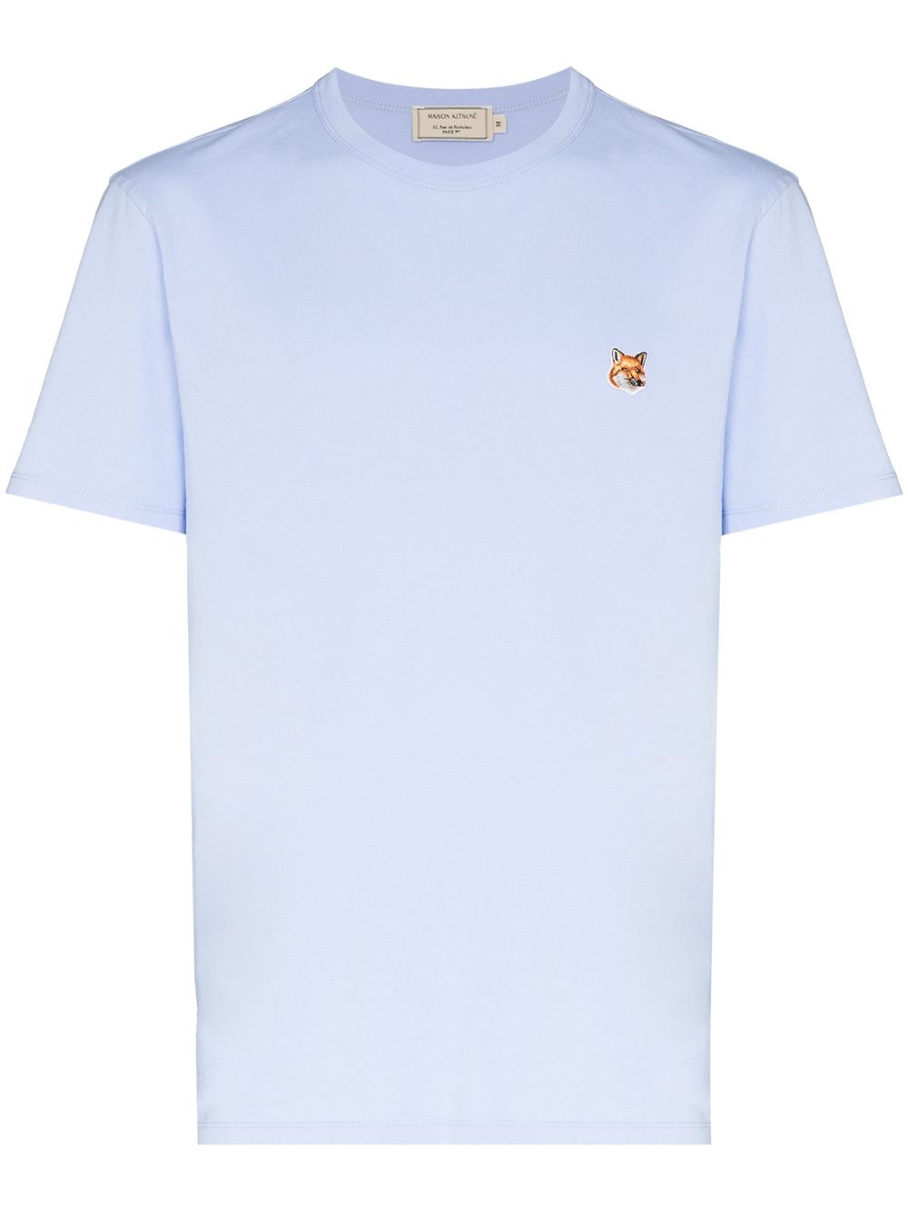 embroidered logo T-shirt - 1