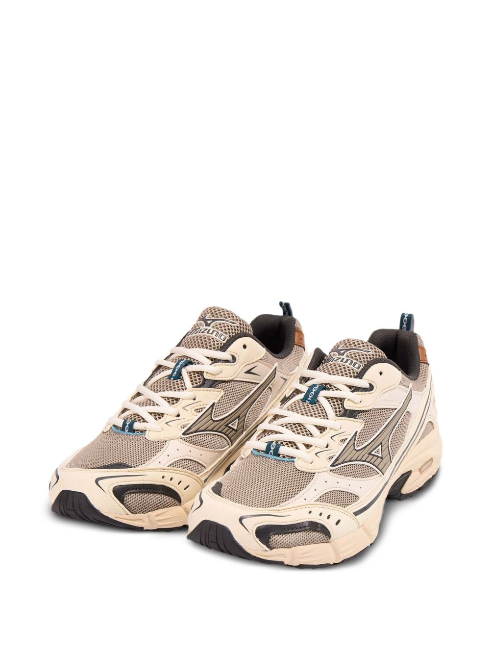 mesh panel sneakers - 2