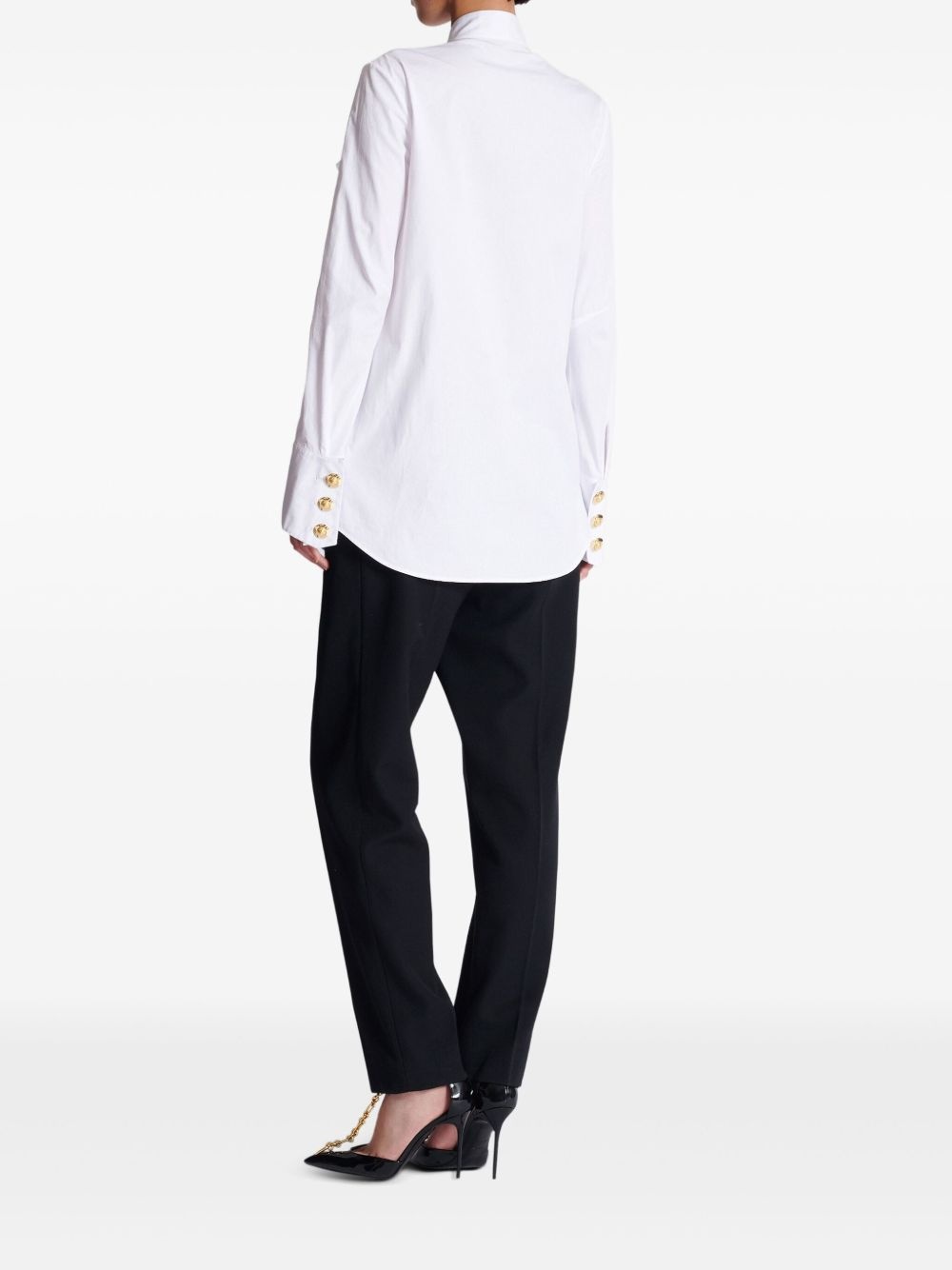 ruffled poplin shirt - 4