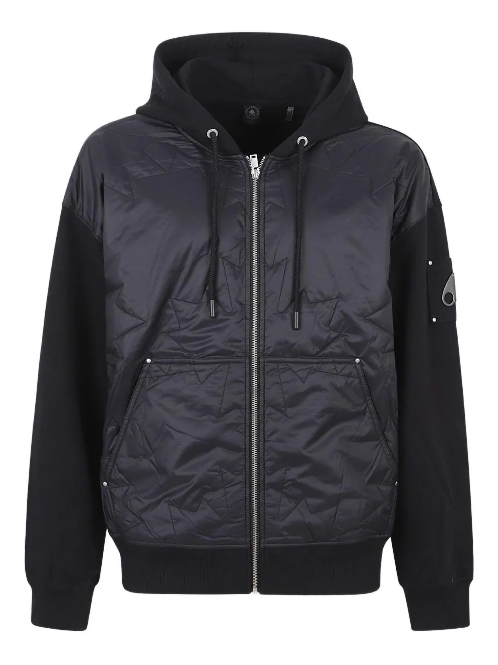 Ashby Hybrid quilted hoodie - 1