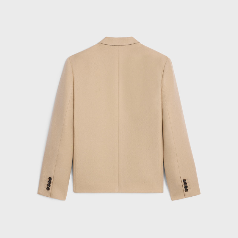 CELINE tailored jacket IN cashmere mohair natté outlook