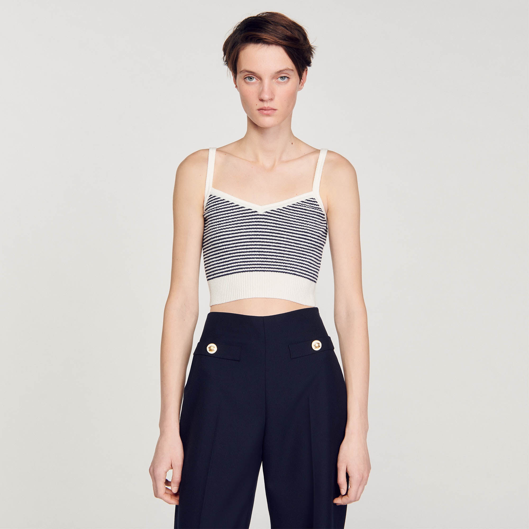 STRIPY KIT CROP TOP - 5
