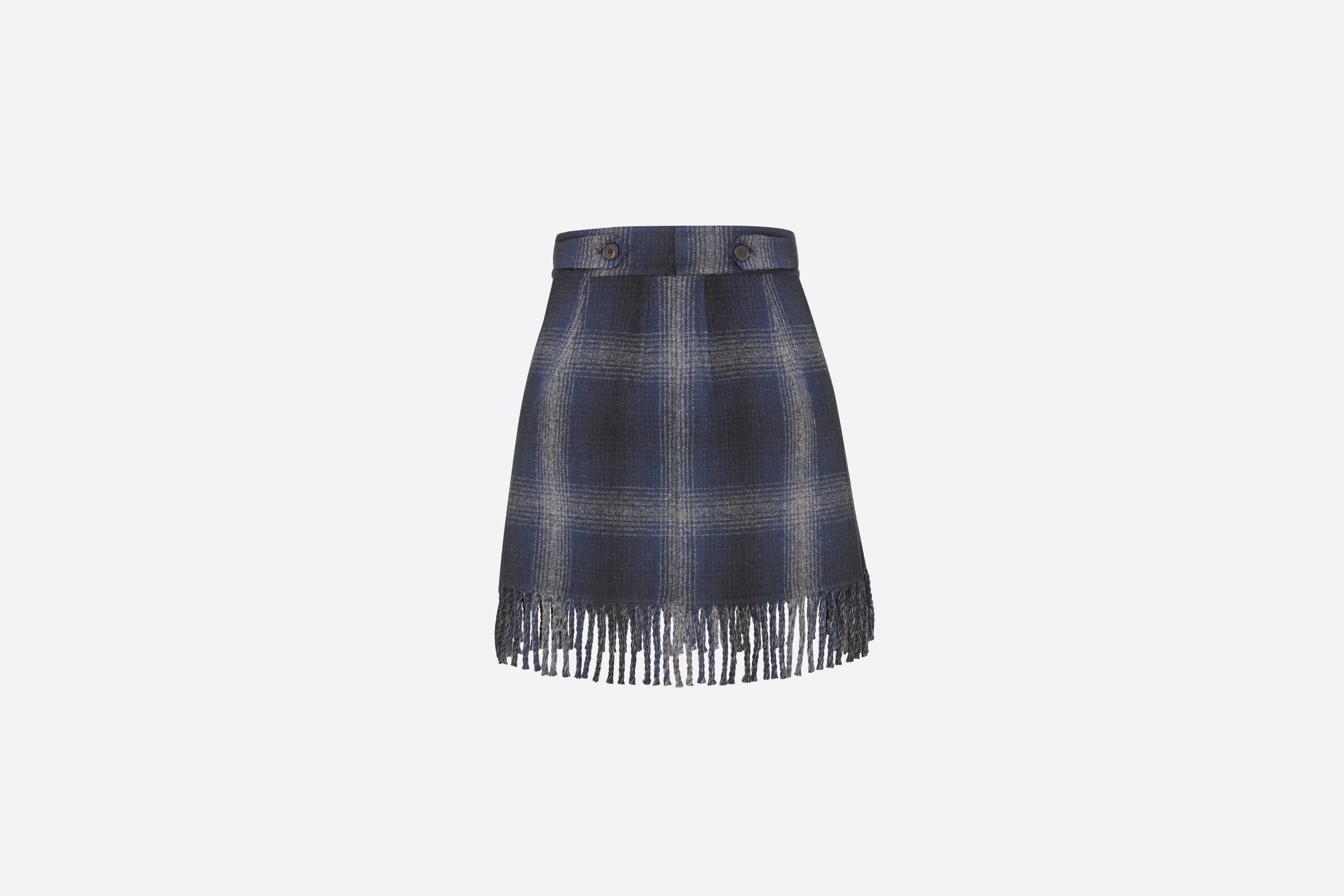 Short Fringed Skirt - 2