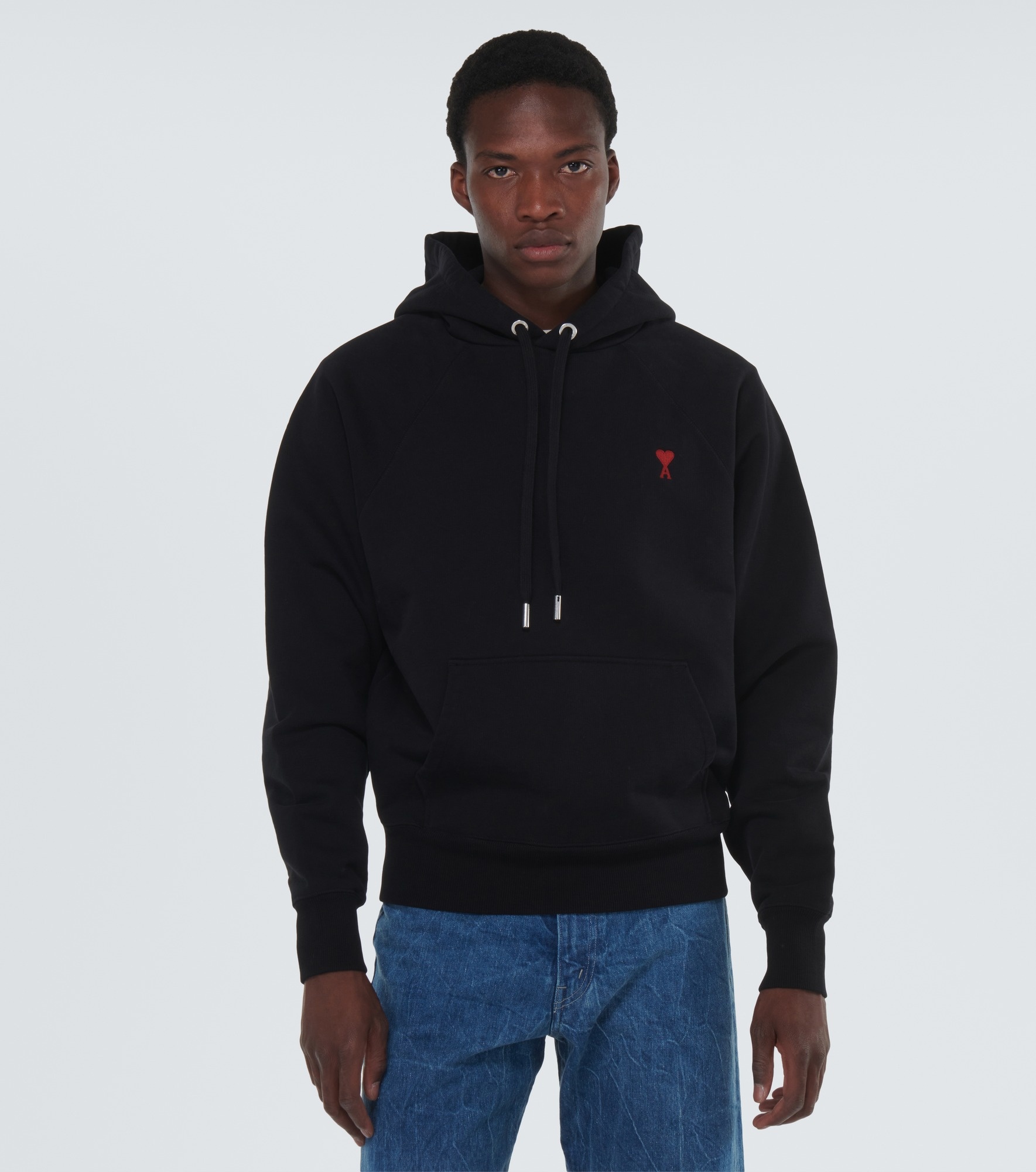 Ami De Cœur cotton hoodie - 3