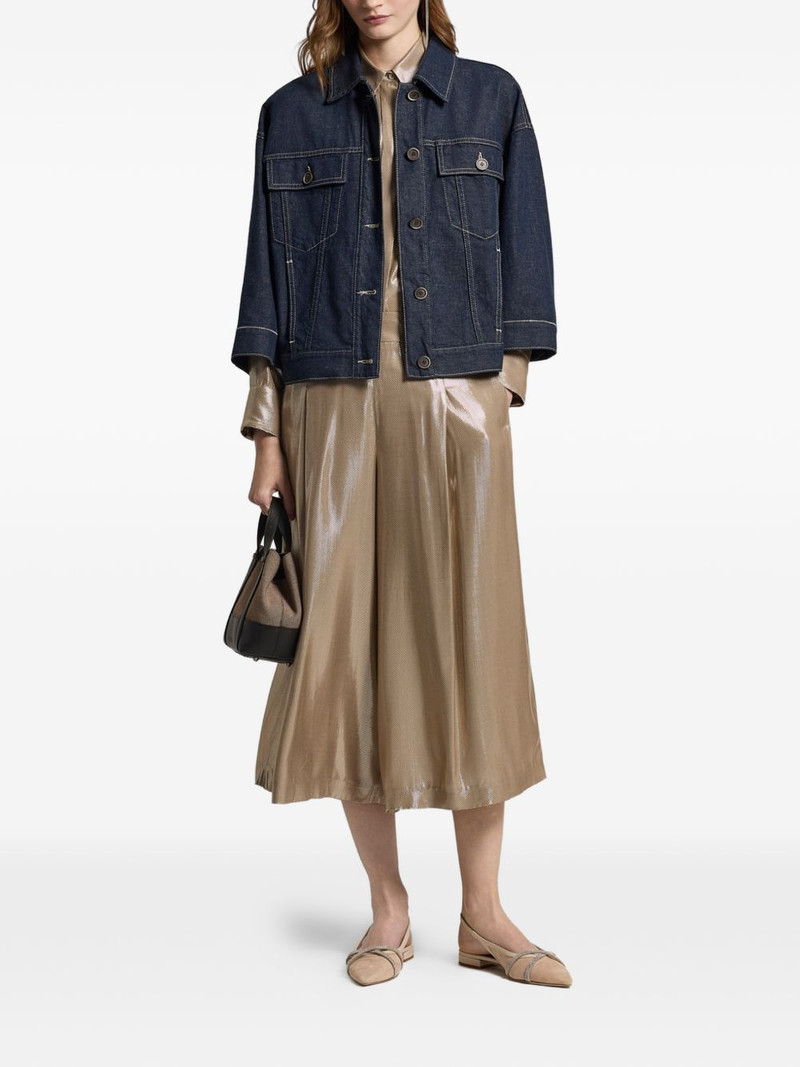 PESERICO flap-pocket jacket outlook