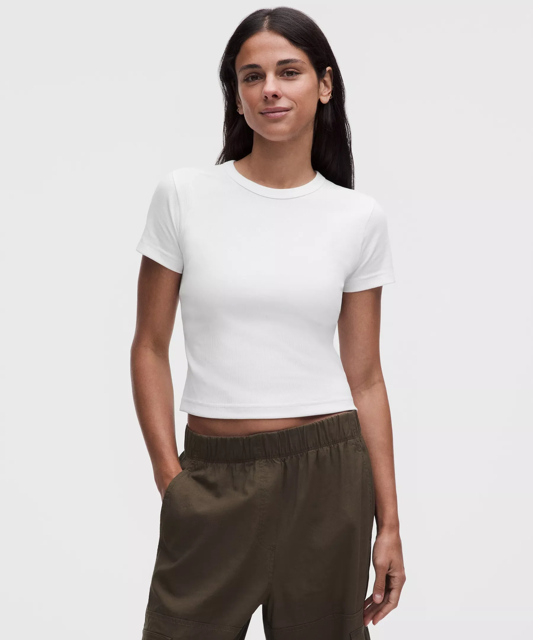 Little Ribbed Tee - 1
