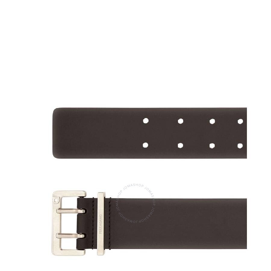 Ferragamo Engraved Logo Leather Belt - 2