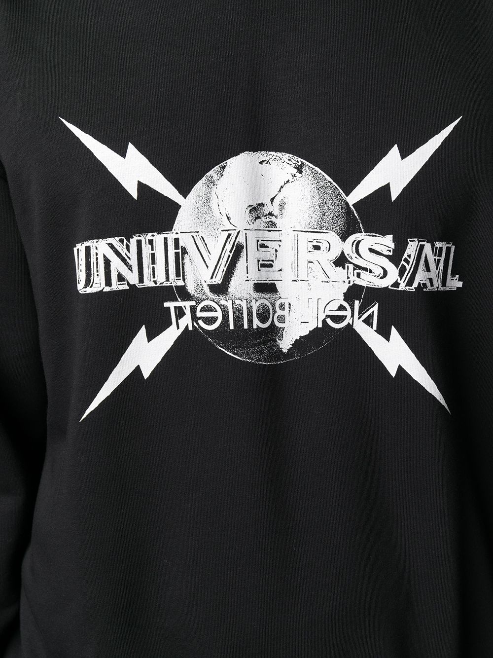 Universal logo-print hoodie - 5