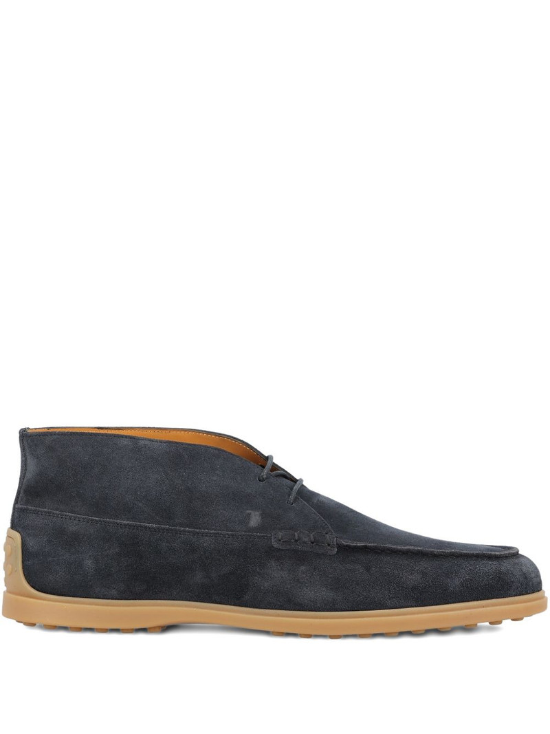 flat lace-up boots 1