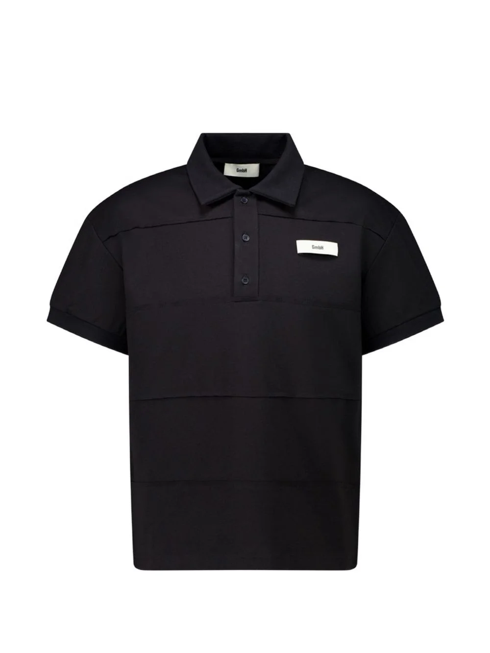 Patchwork polo shirt - 1