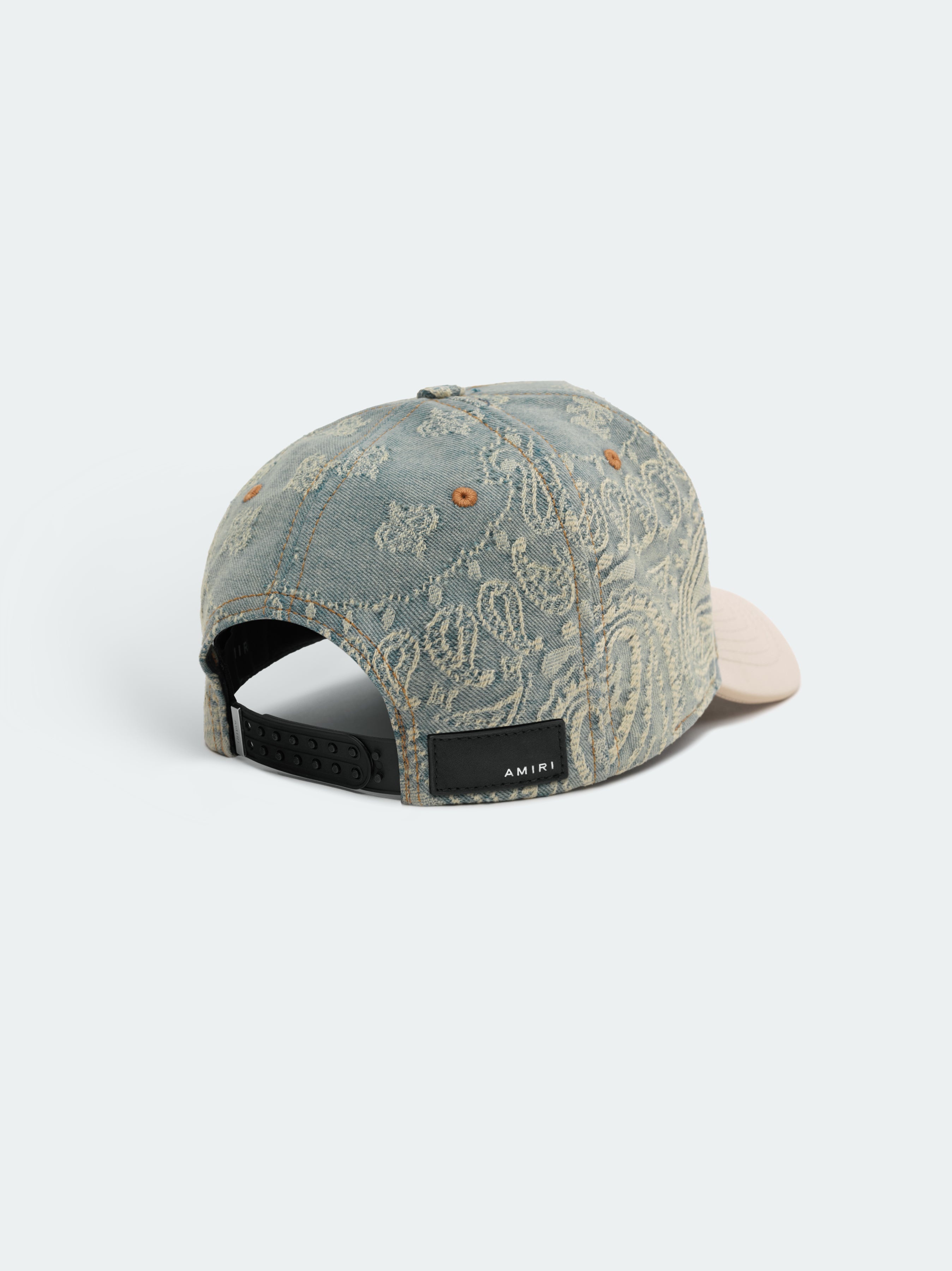 DENIM BANDANA JACQUARD HAT - 3