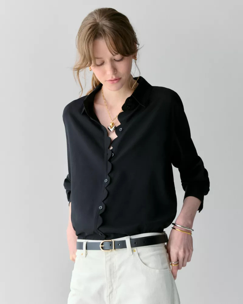 kate spade Scallop Shirt outlook