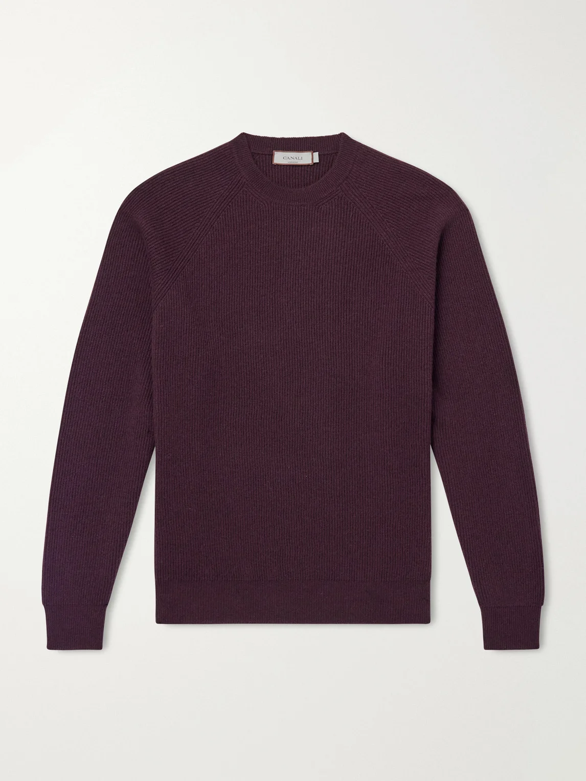 Ribbed Cashmere Sweater - 1