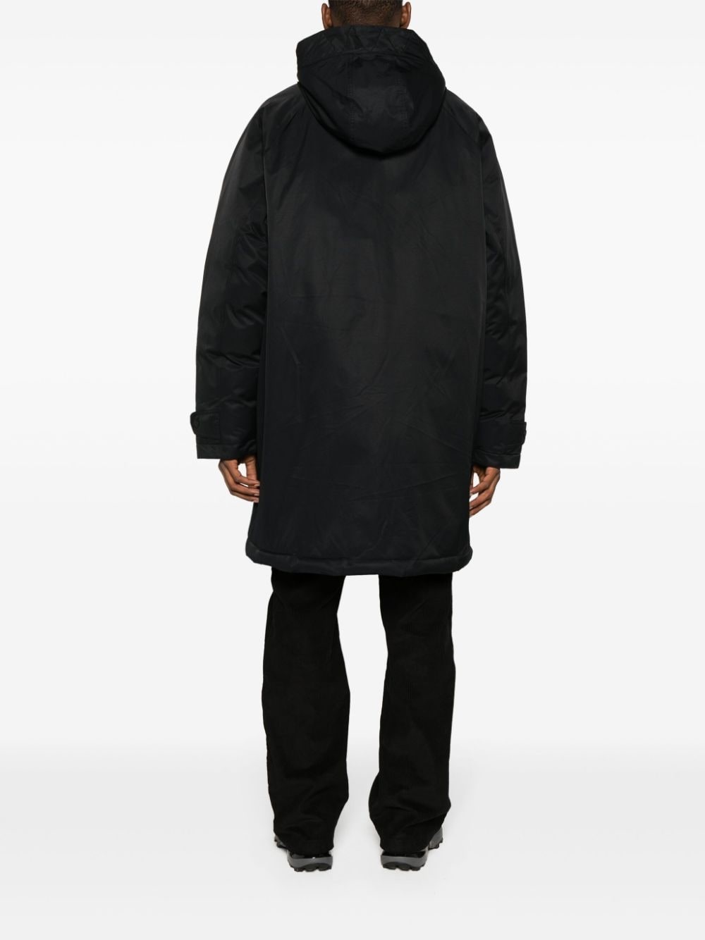 hooded parka coat - 4