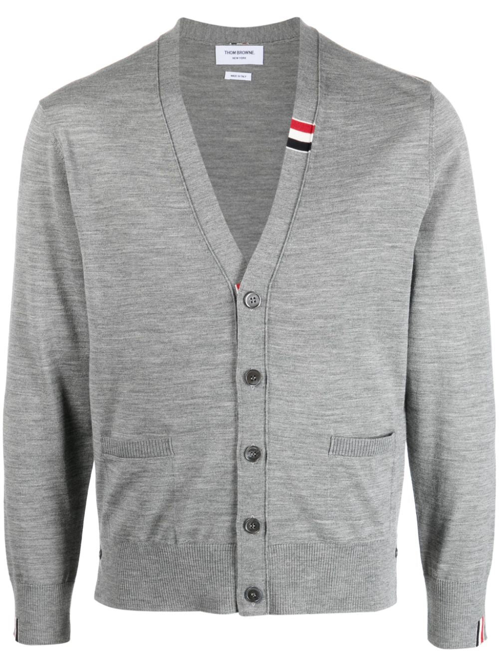 Thom Browne Men Cardigan With Buttons - 1