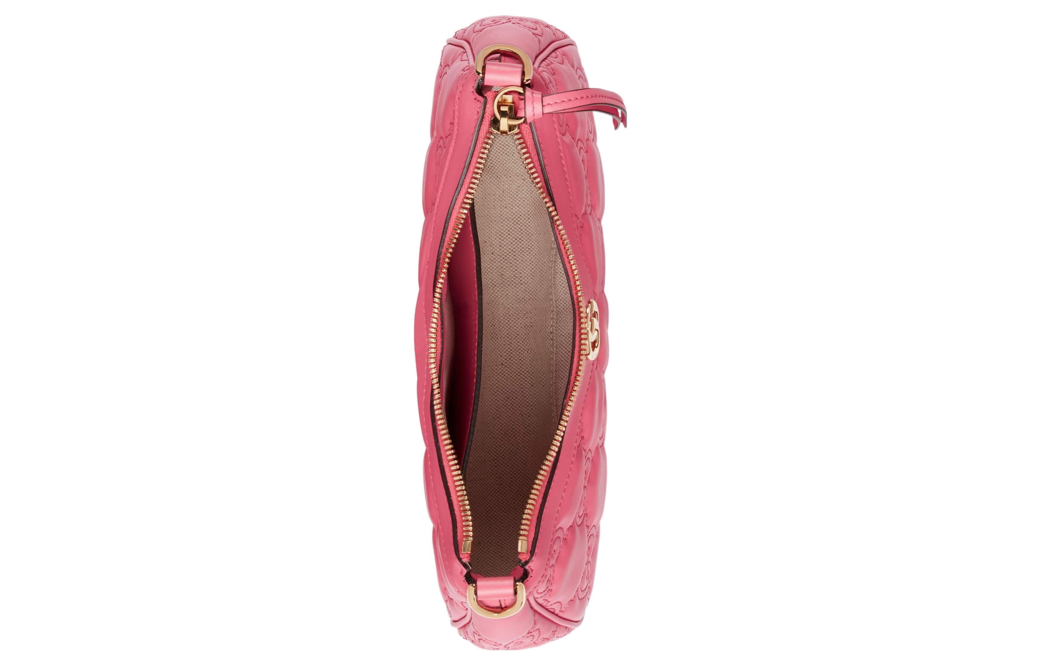 (WMNS) Gucci GG Matelasse Handbag 'Pink' 735049-UM8HG-8550 - 9