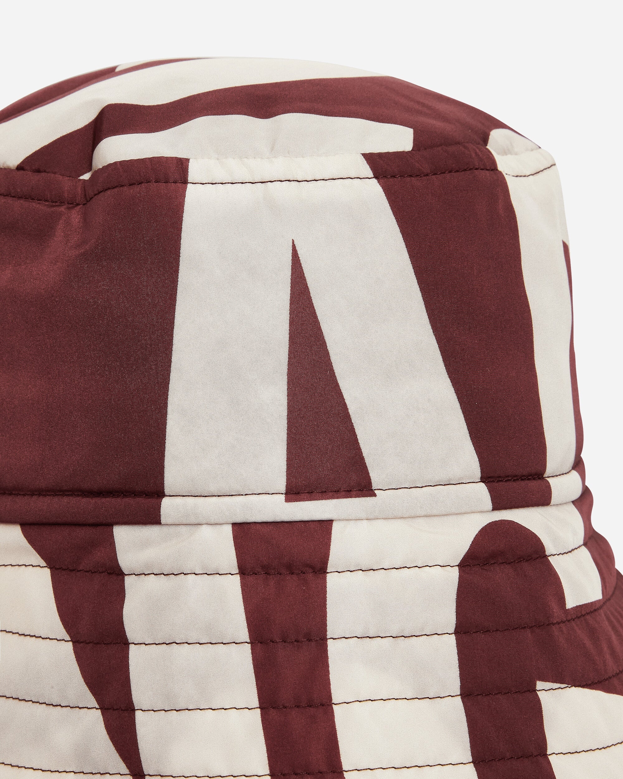 Water-Repellent Printed Bucket Hat Red - 6