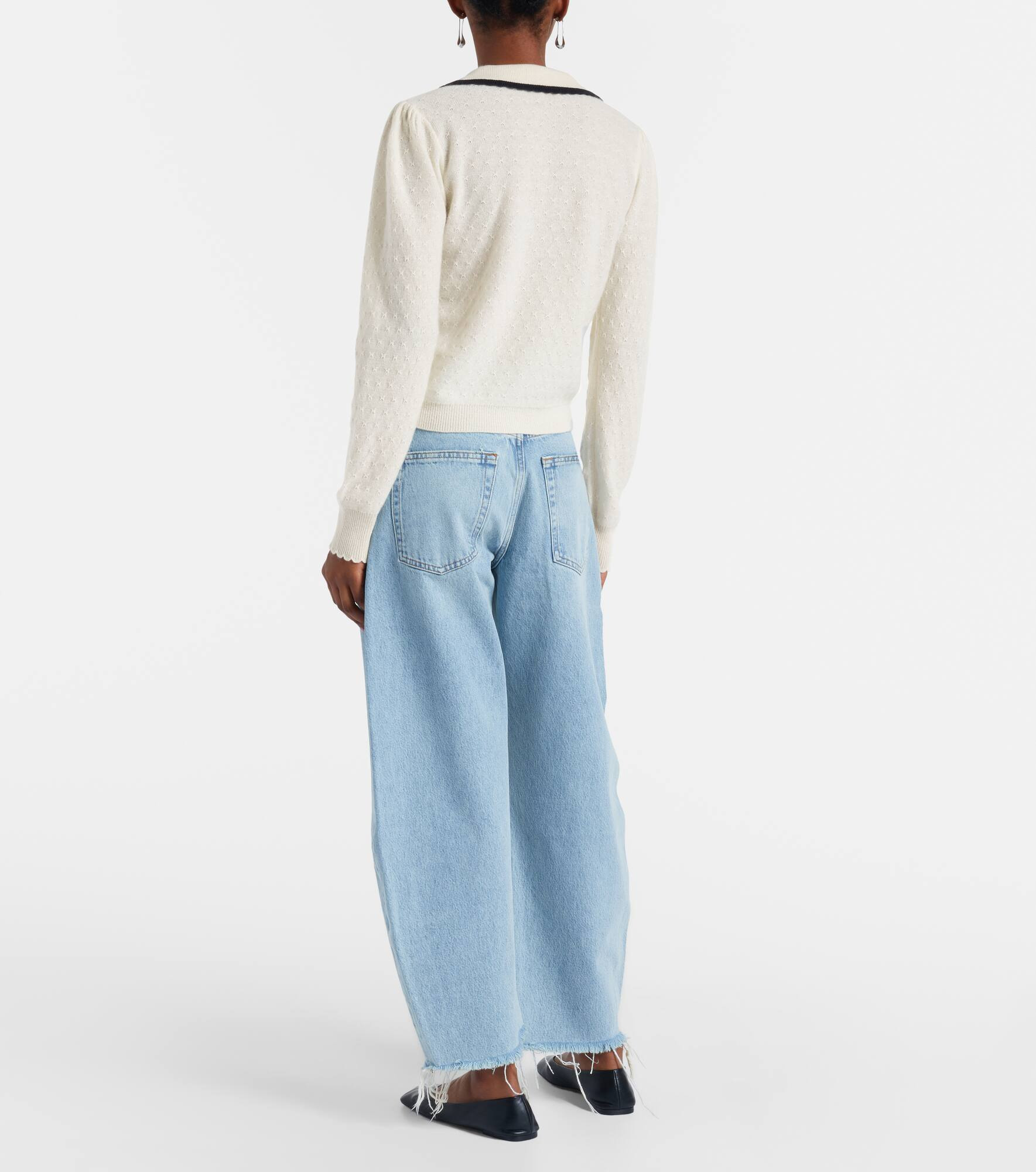 Sailor cashmere cardigan - 3