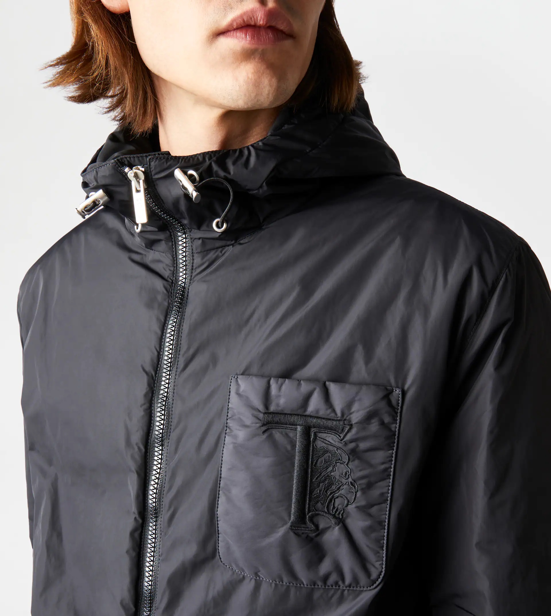 TOD'S PADDED WINDBREAKER - BLACK - 5