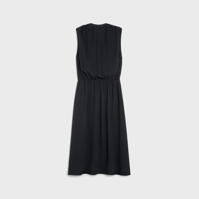 CELINE V-NECK DRESS IN SILK GEORGETTE outlook