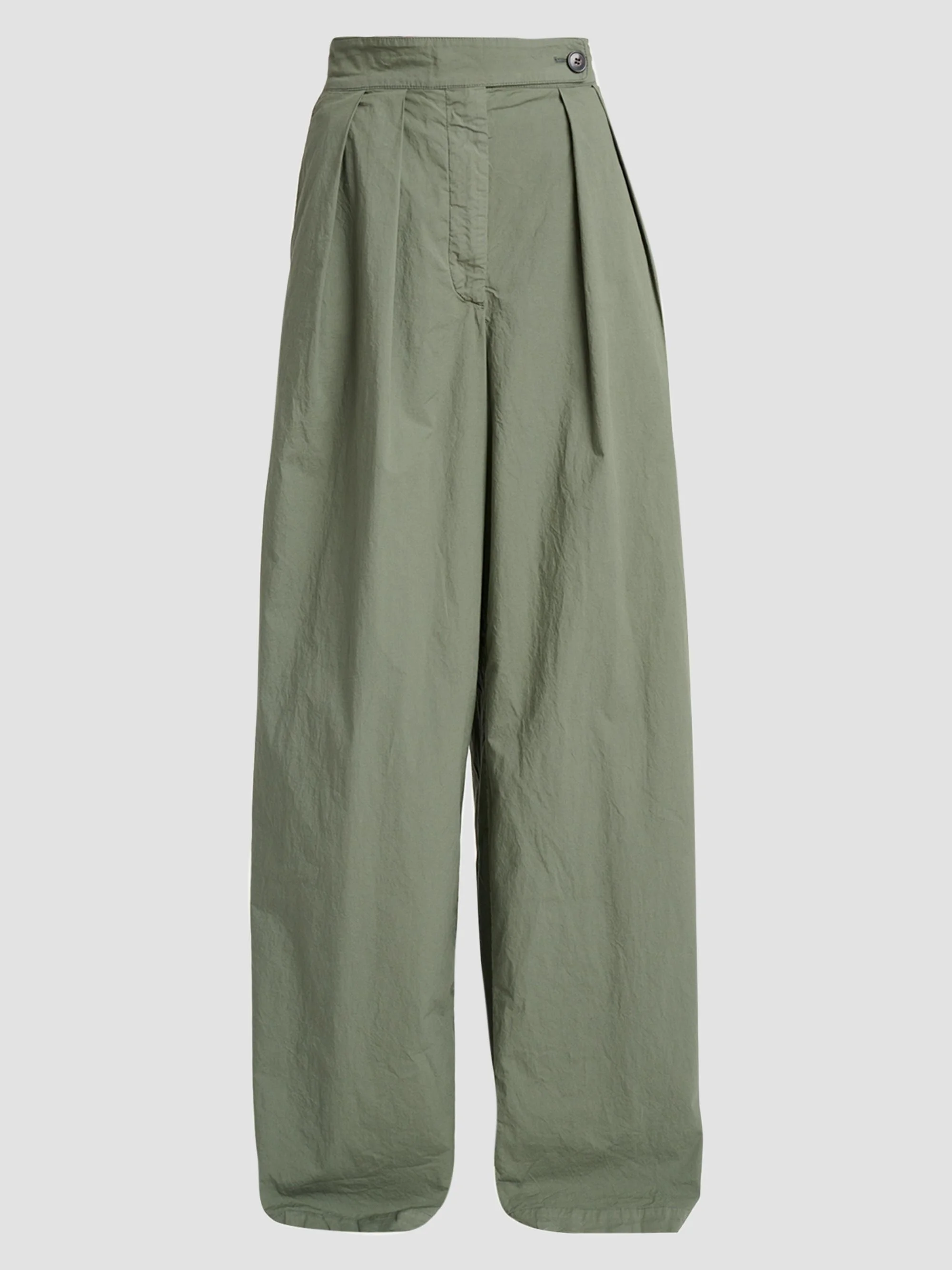 Women's Pamplona Stretch Cotton Pleated Pants - Sage - 1