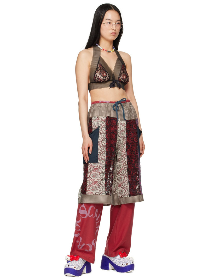 crocs White & Blue Hello Kitty Siren Heels outlook