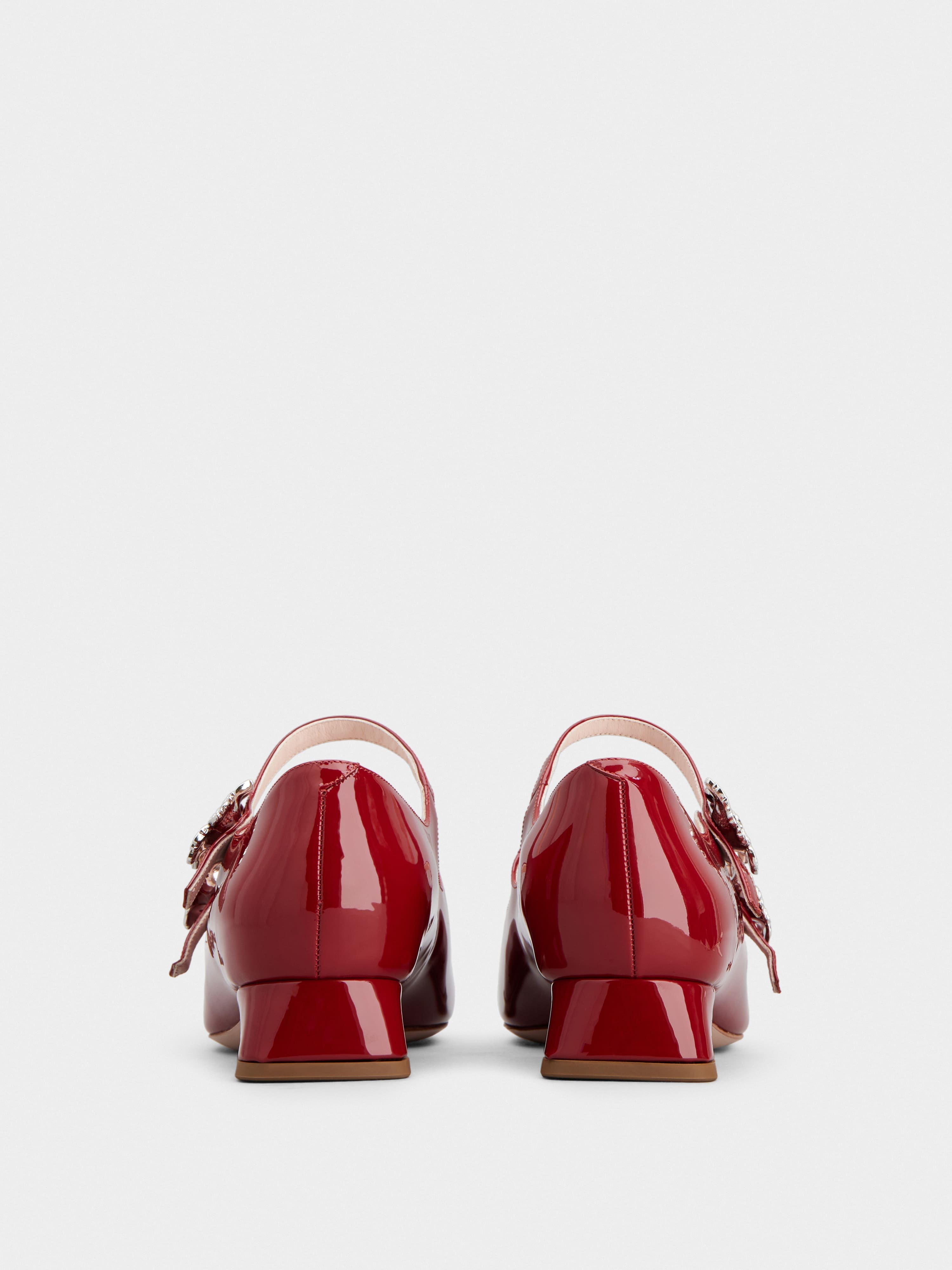 Bouquet Strass Babies Ballerinas in Patent Leather - 5