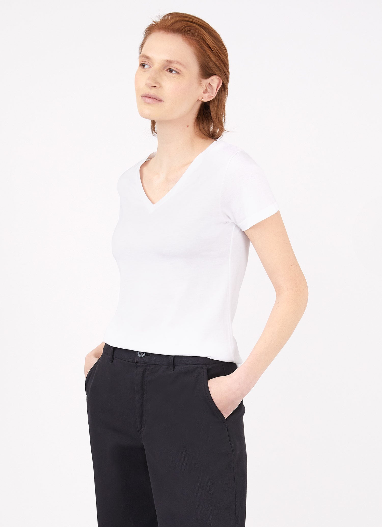 V Neck T‑shirt - 1