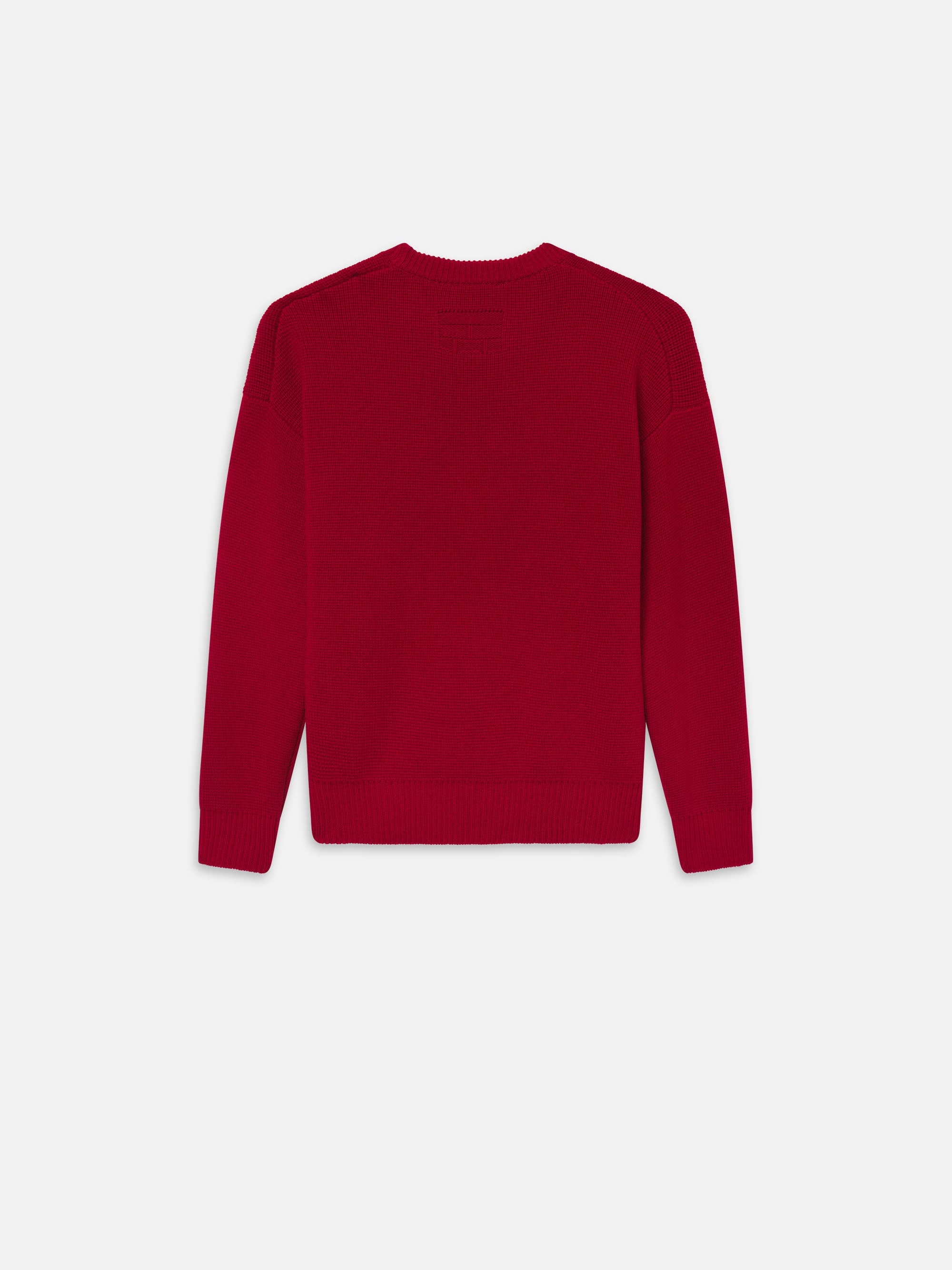 Chunky Sweater in Spring Red - 4
