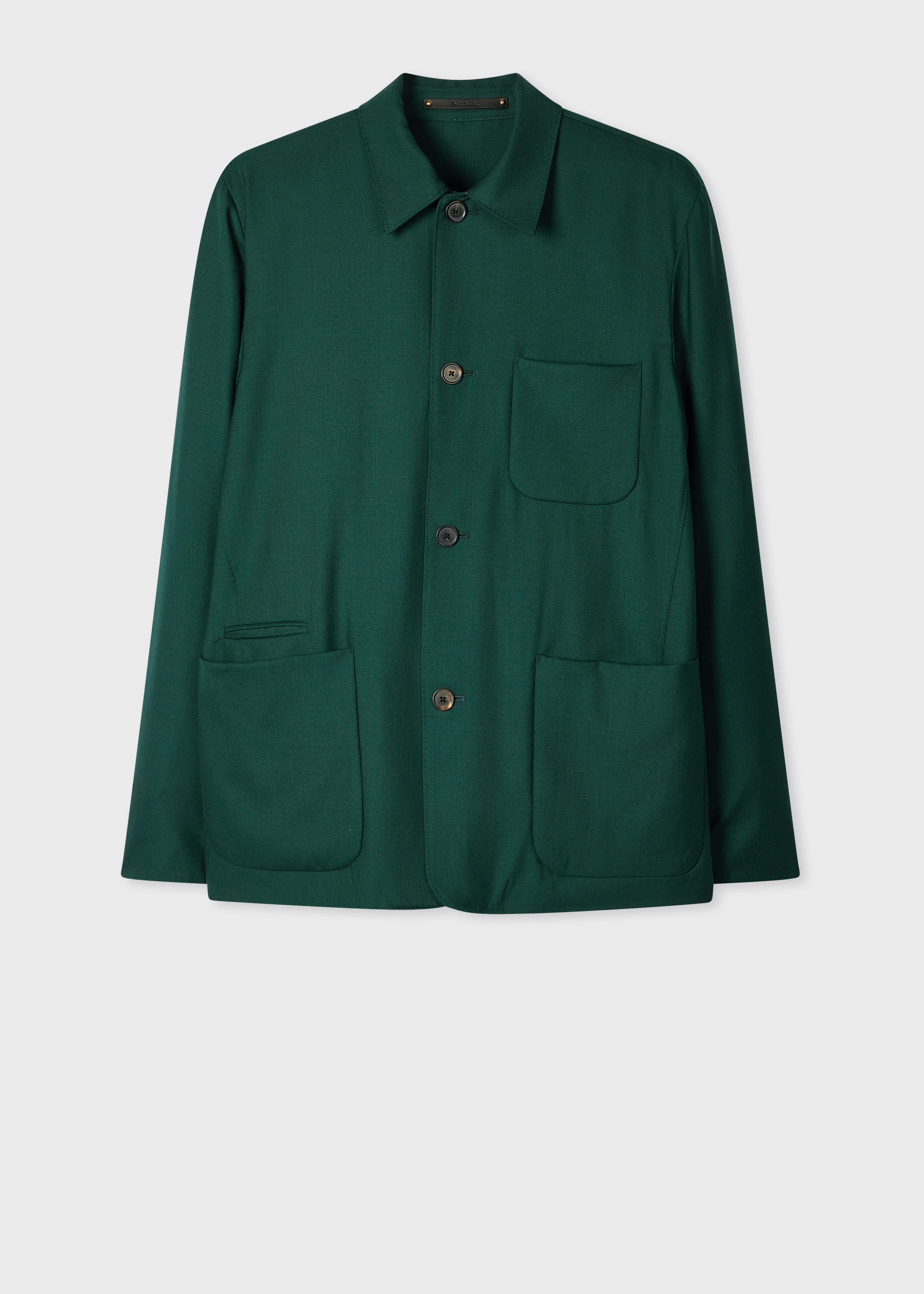 Dark Green Wool 'A Suit To Travel In' Work Jacket - 1