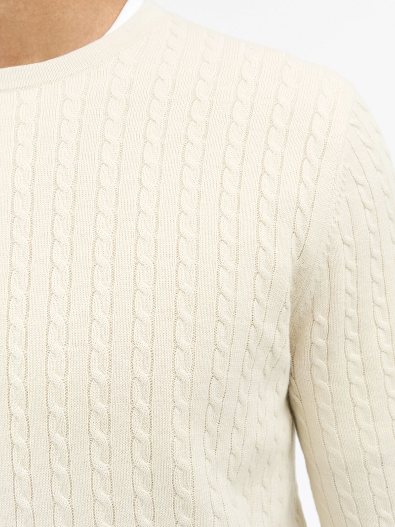 Connor Cable Knitted Crewneck 4