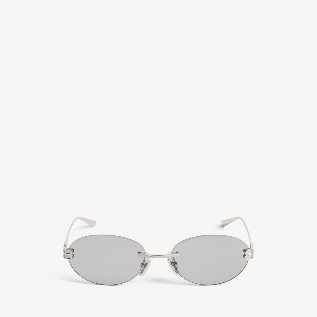 Gossip Oval Af Sunglasses in Light Grey - 1