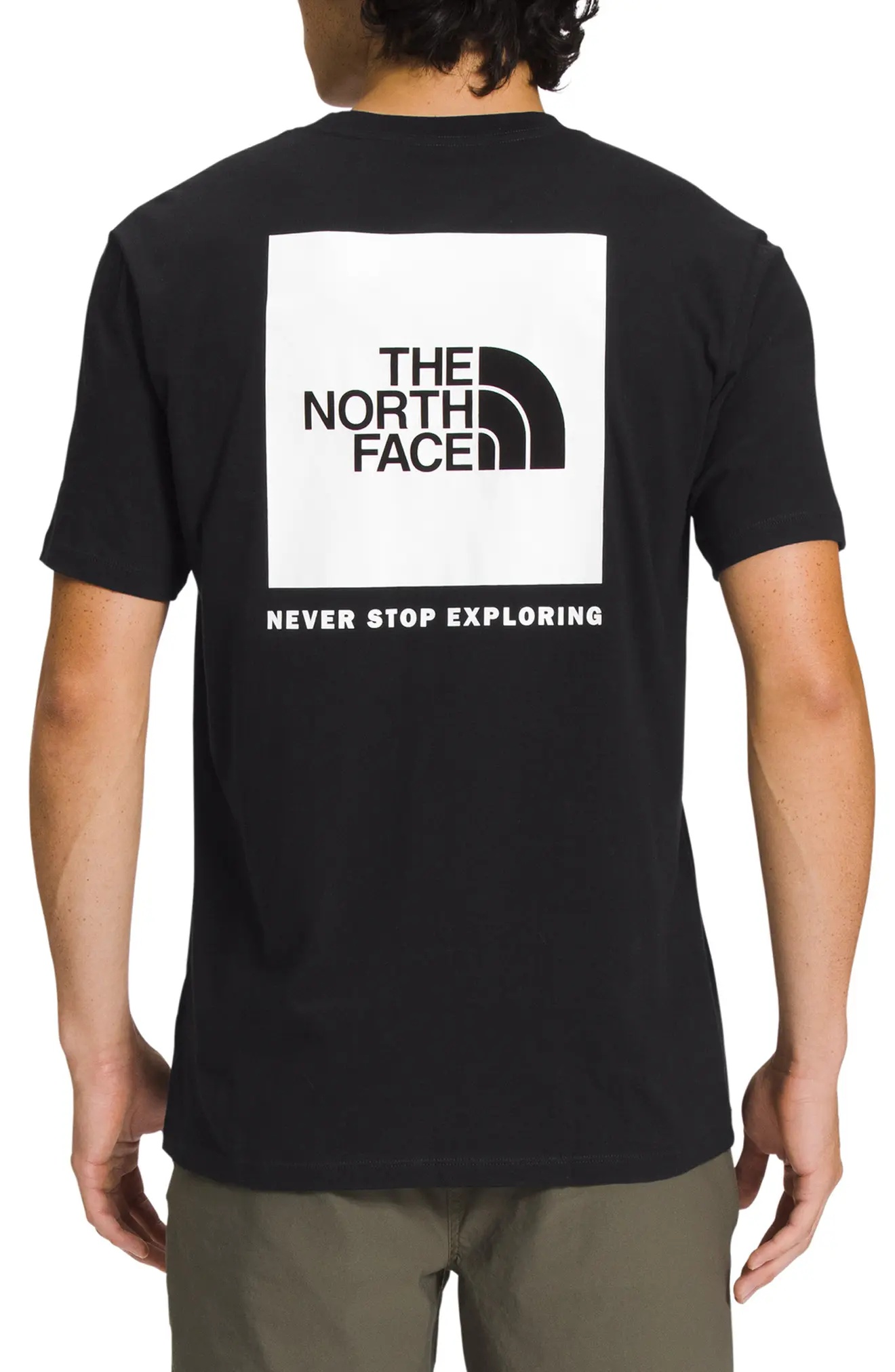 Box Logo Graphic T-Shirt in Tnf Black/Tnf White - 2