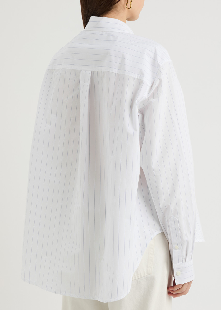 Toteme Striped Cotton-poplin Shirt - 3