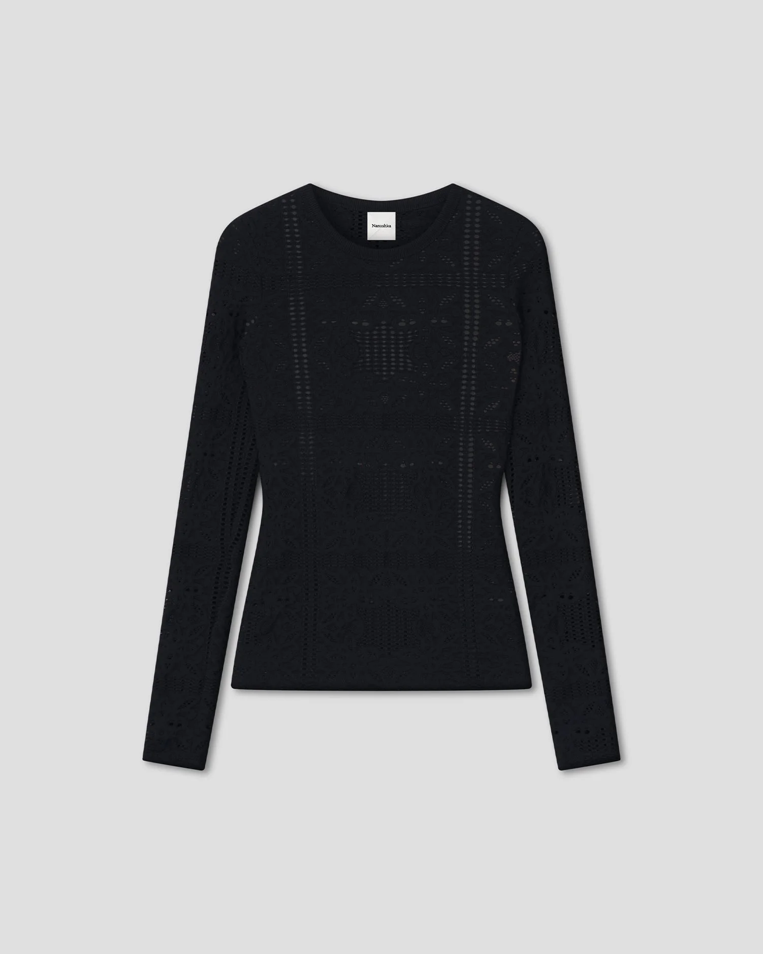Slim Fit Long Sleeve Top - 1