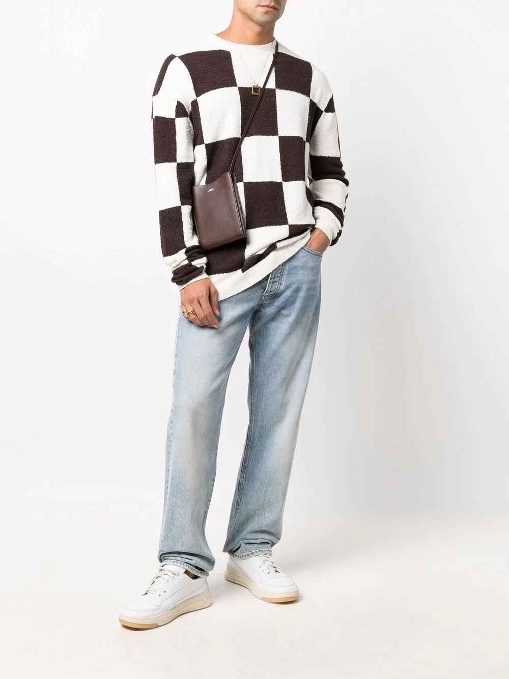 check pattern jumper - 2