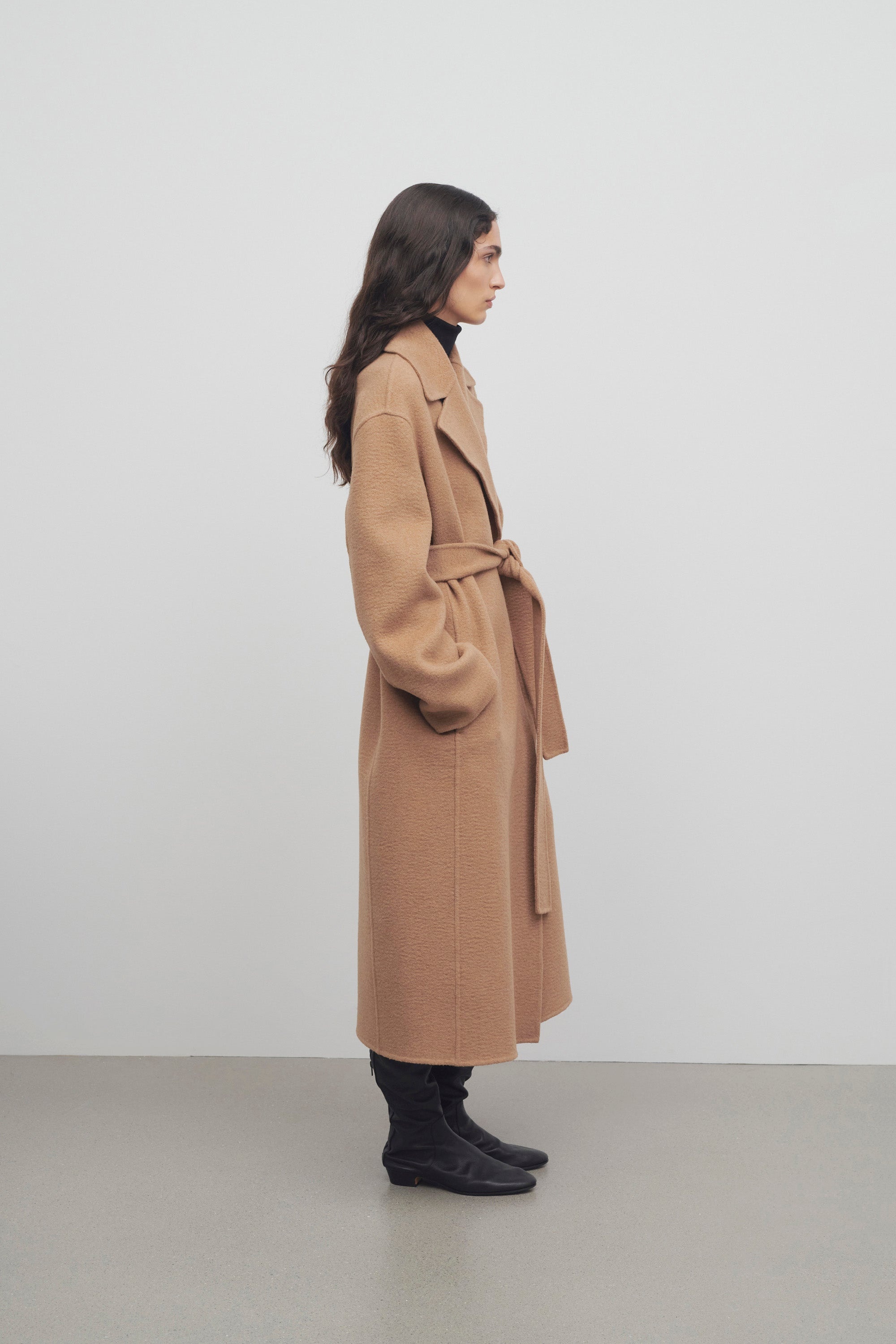 Malika Coat in Cashmere - 4