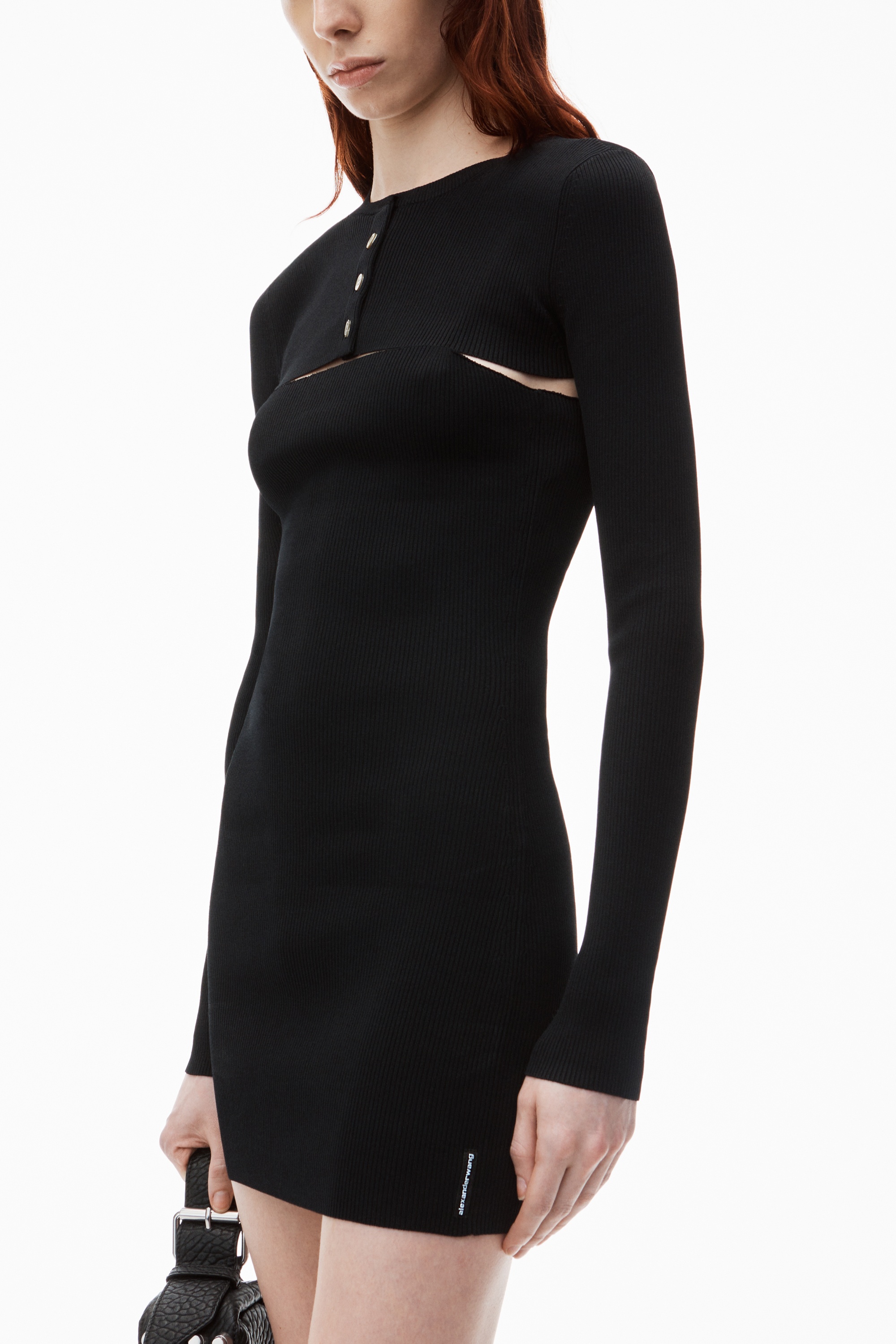 Cropped Cardigan Twinset Dress - 3