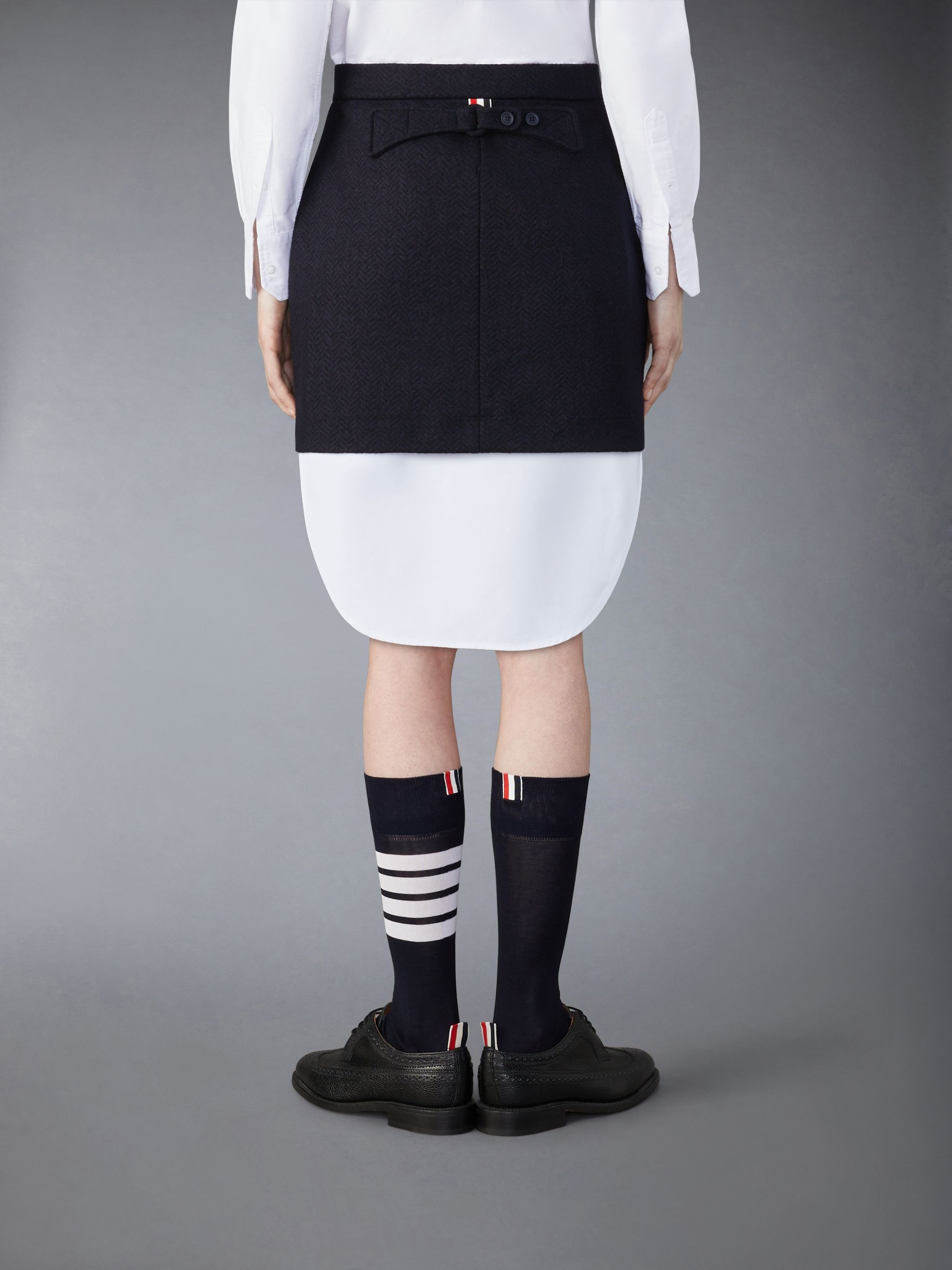 Cotton Wool Mini Skirt - 3