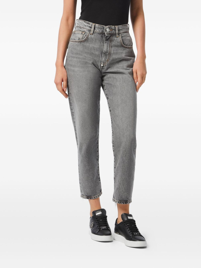 PHILIPP PLEIN mom-fit jeans outlook