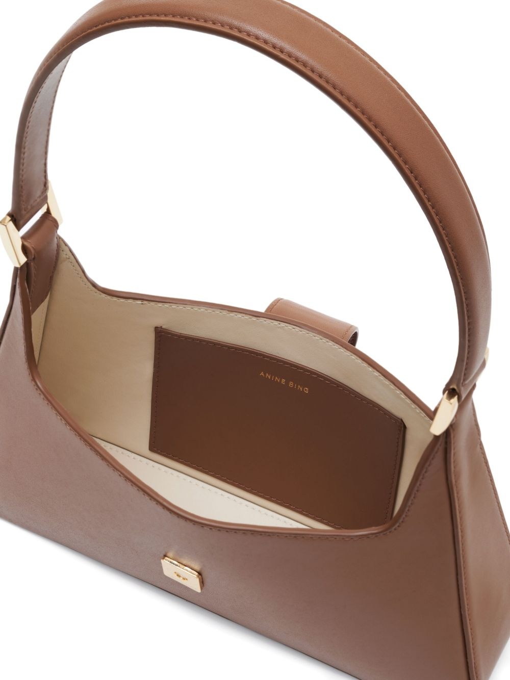 Lou leather shoulder bag - 5