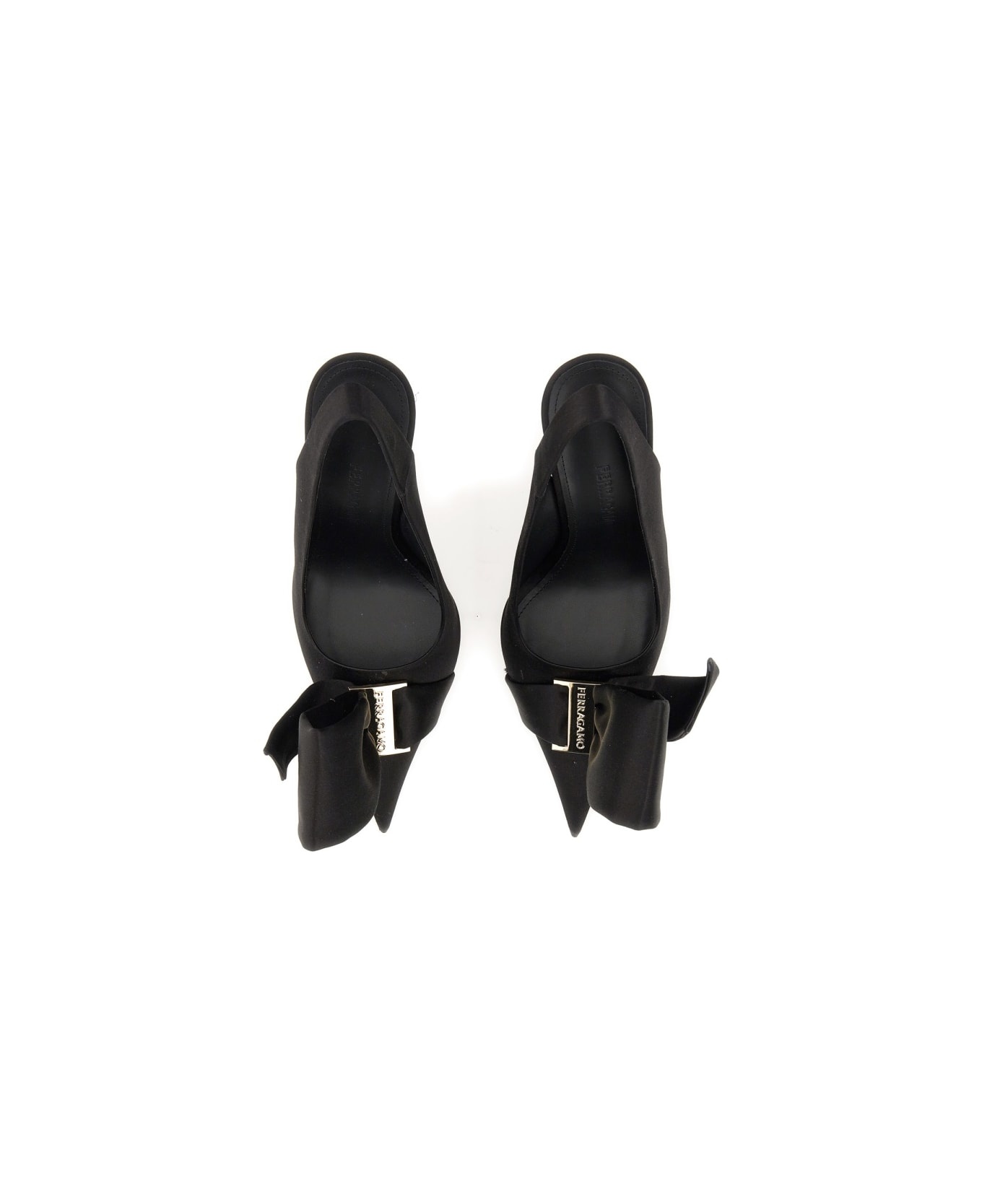 Sandal With Asymmetrical Bow - 2
