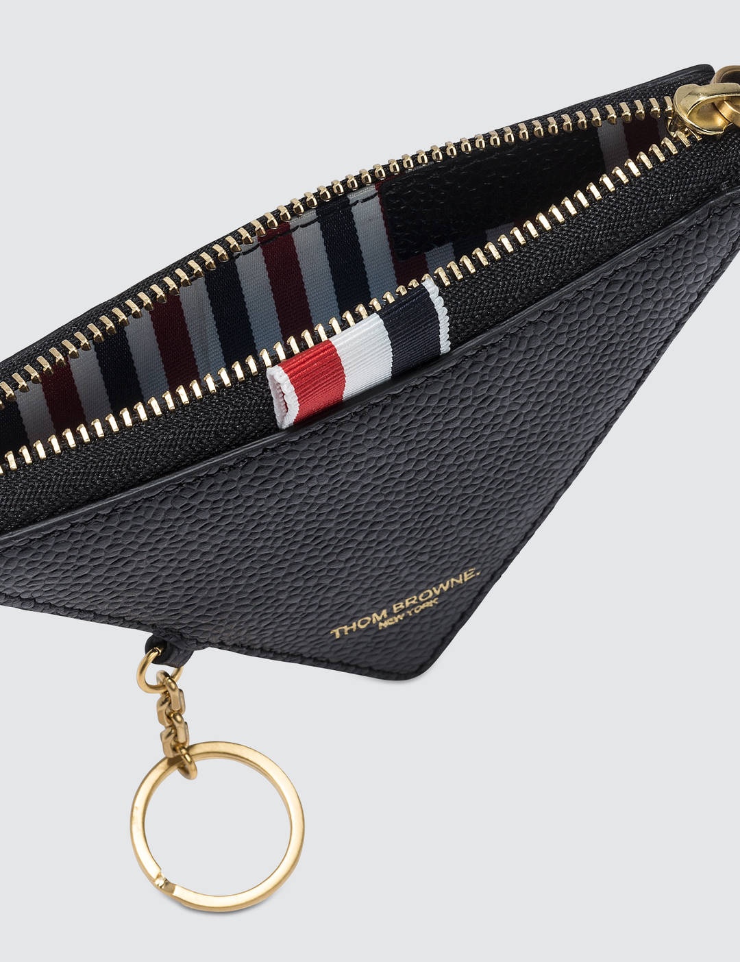 Triangular Zip Coin Pouch - 3