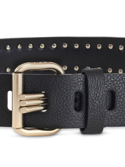 Etro stud-embellished leather belt outlook