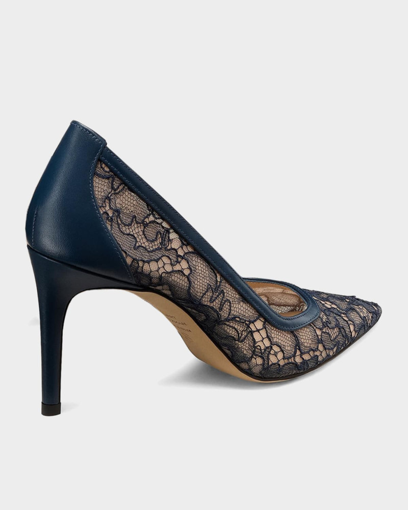 Stuart Weitzman 85mm Stuart Power Lace Pumps outlook